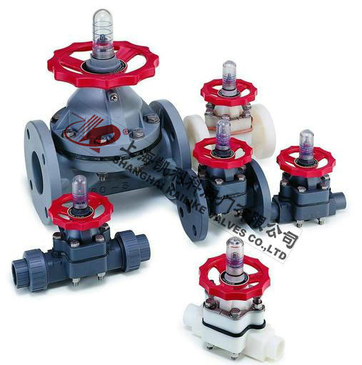 PCV隔膜閥、PVC塑料隔膜閥